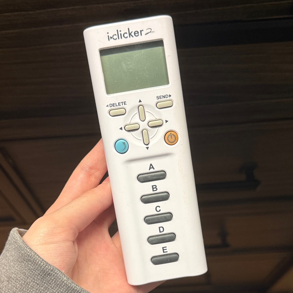 iClicker 2 Remote Control